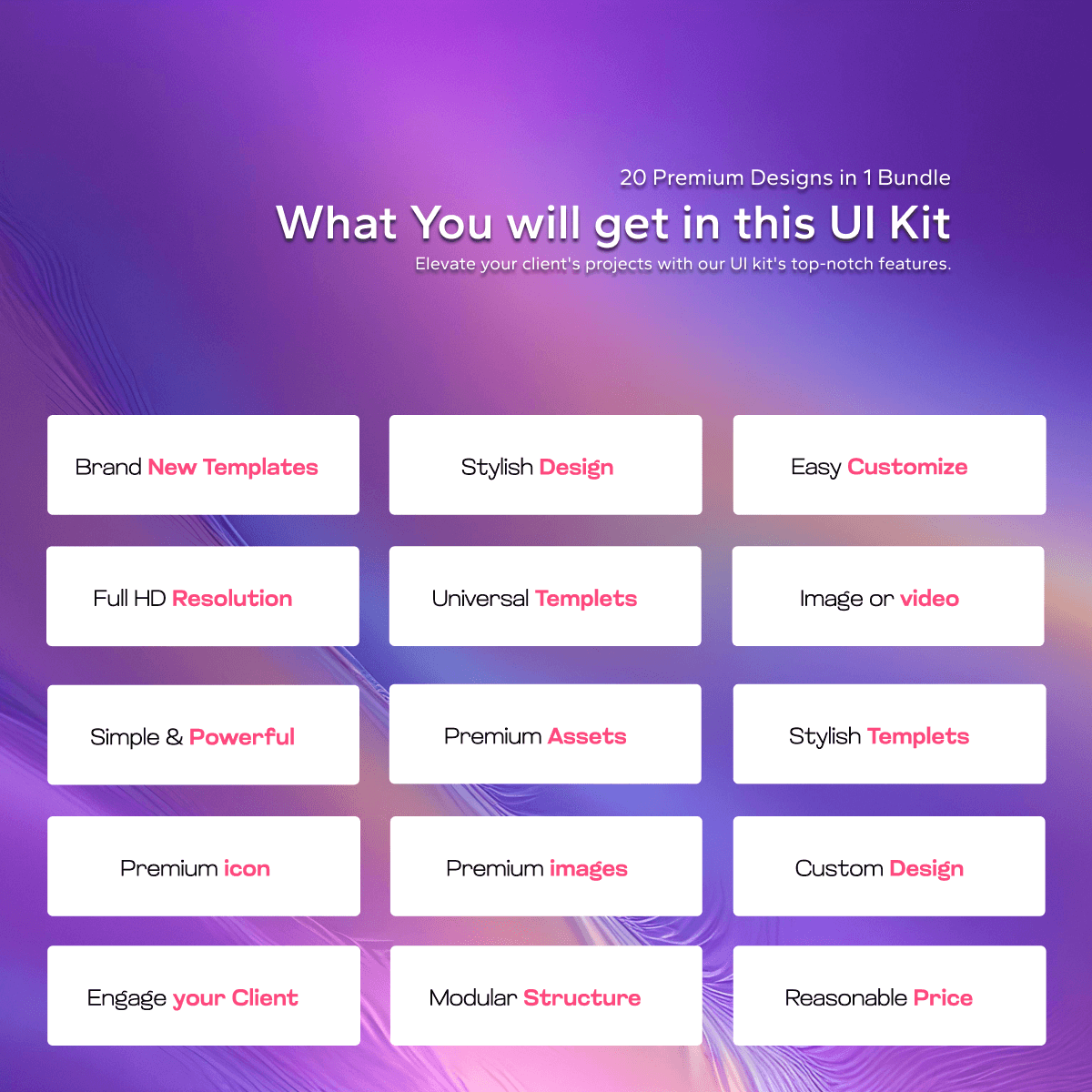 20 Premium Designs in 1 Bundle - Image 3